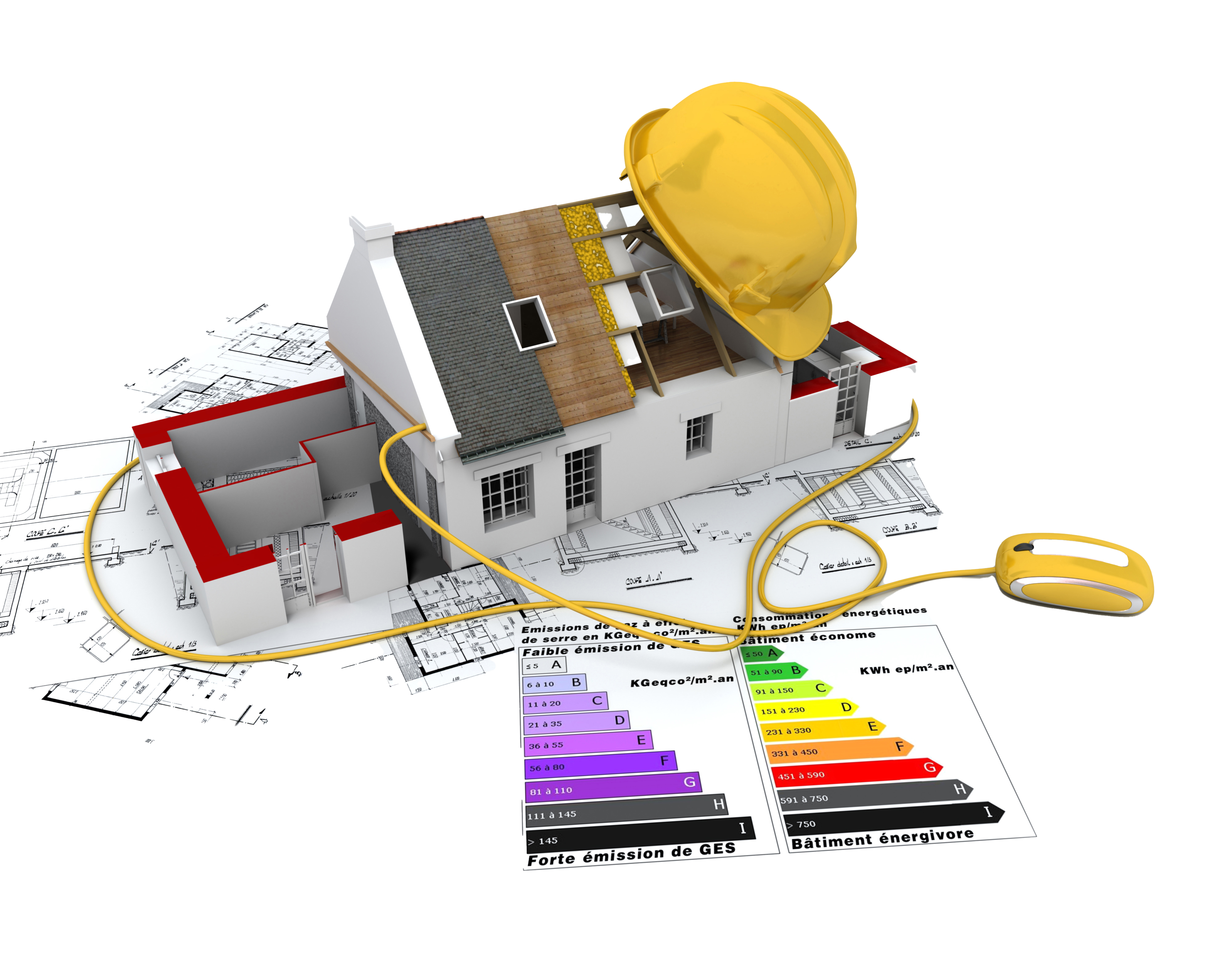Etude thermique RE2020 Permis de construire, étude thermique